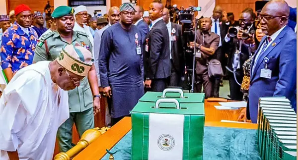 BREAKING: Tinubu presents N47.96trn 2025 budget to NASS