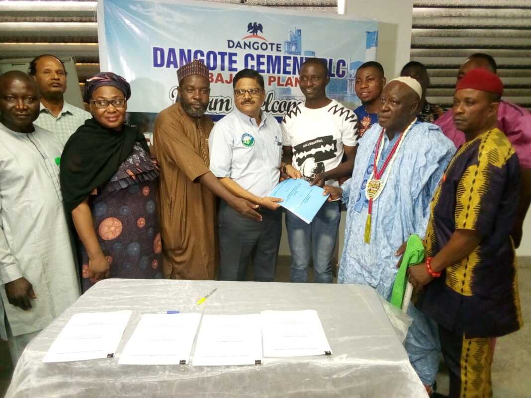 Benue Agog As Dangote Cement, Communities Seal Multimillion Naira Devt Accord