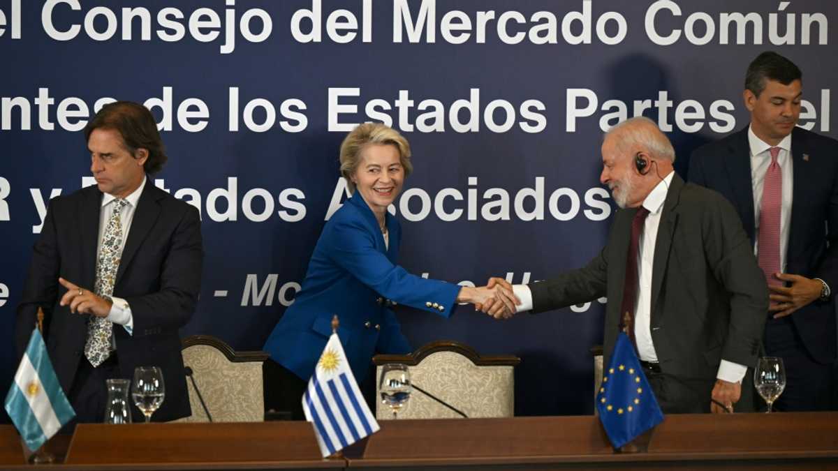 EU and S.America countries conclude Mercosur trade deal