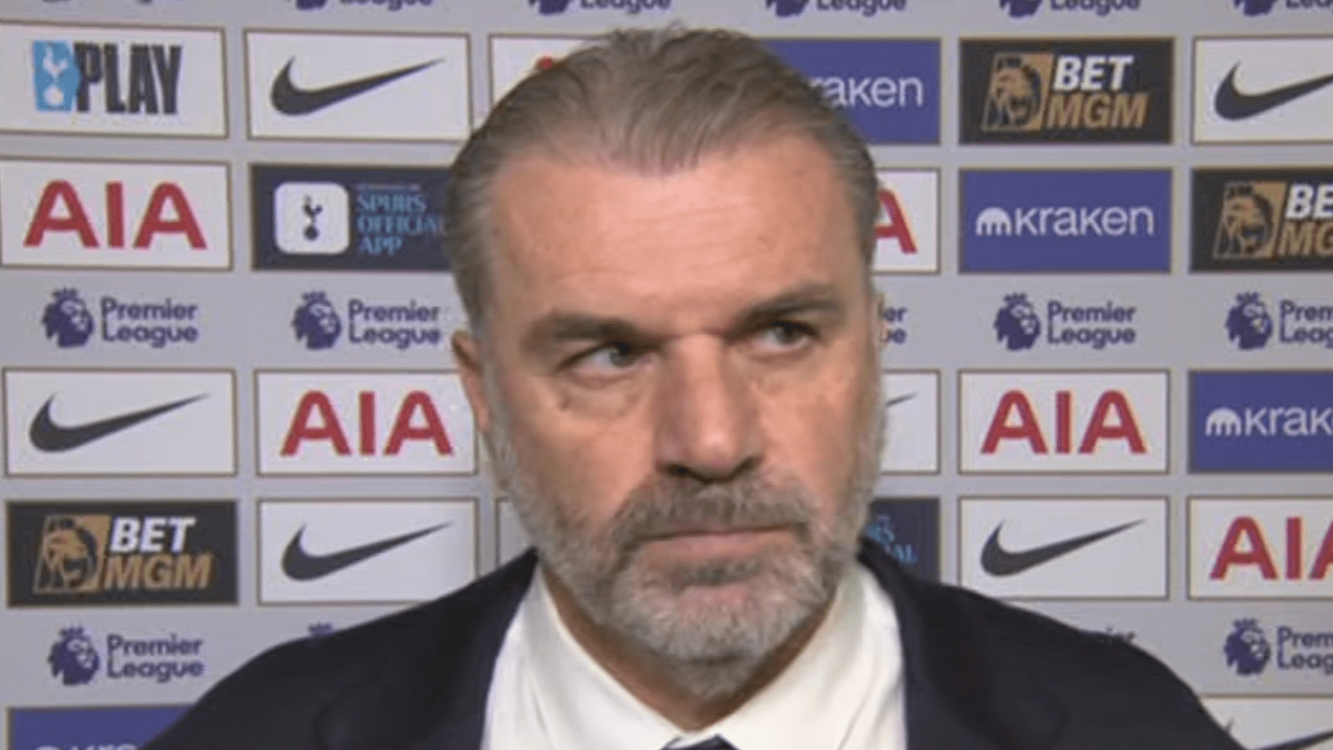 Fuming ex-Celtic boss Ange Postecoglou snaps back at reporter during TV interview Liverpool nine-goal thriller