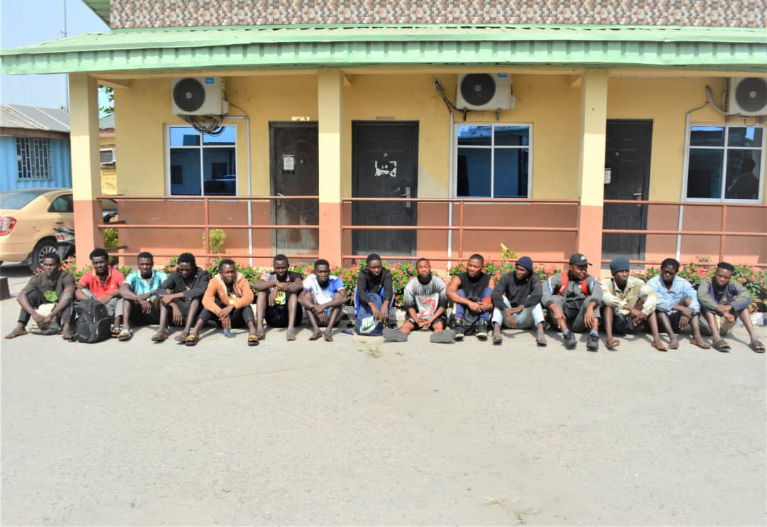 Navy Arrests 19 Stowaways Aboard Europe Bound Vessels In Lagos