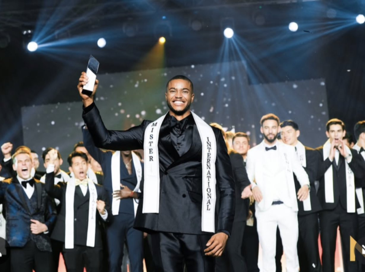 Nwajagu Samuel becomes first African to win Mister International pageant