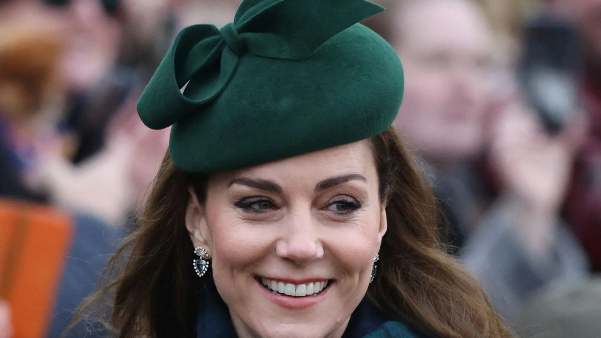 Princess Kate looks festive in green as she re-wears Alexander McQueen coat for Sandringham Christmas Day church service