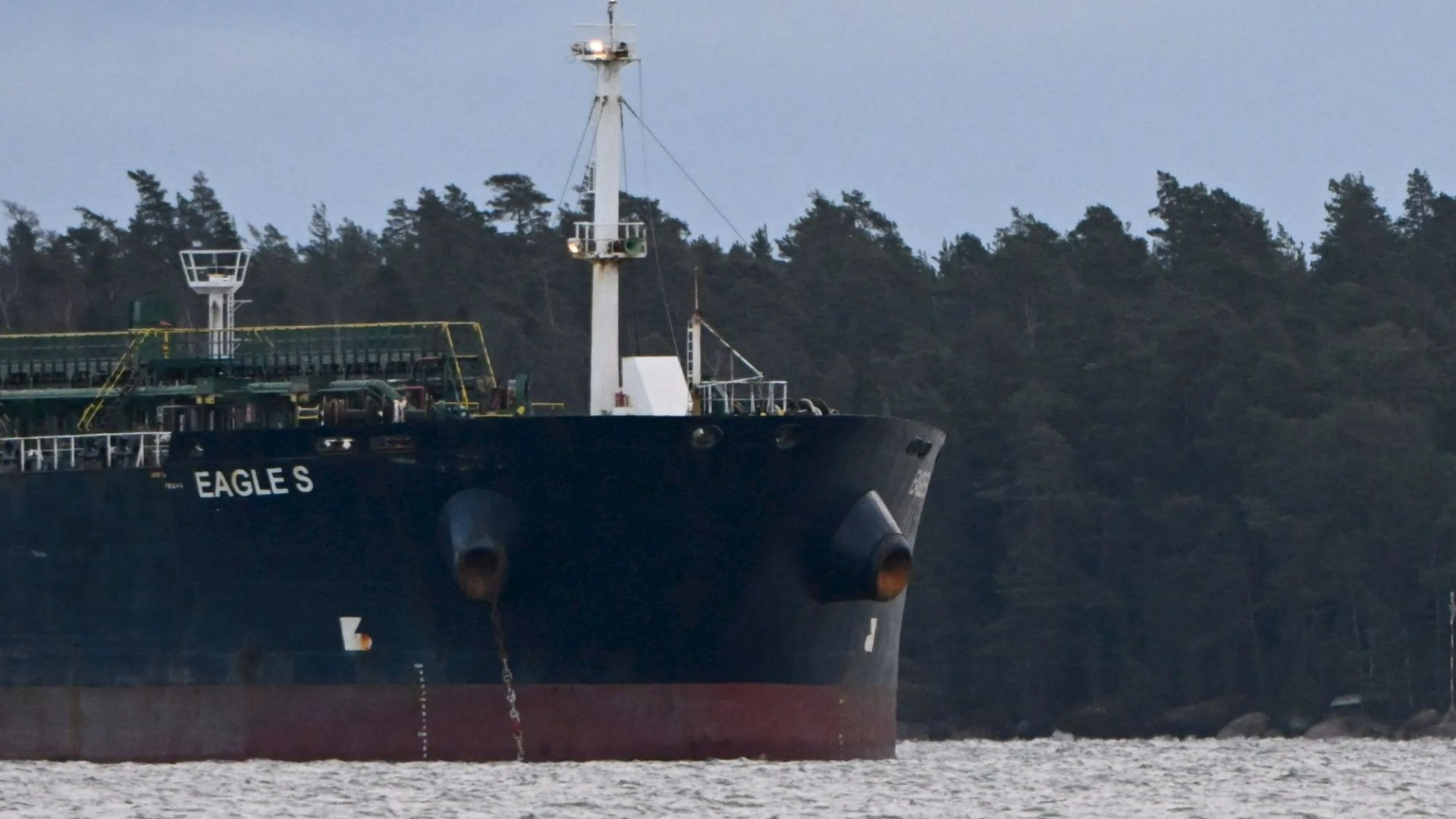 Putin’s shadowy ‘ghost ship’ dragged anchor along seabed for 60MILES to shred cables in brazen sabotage, Finland says