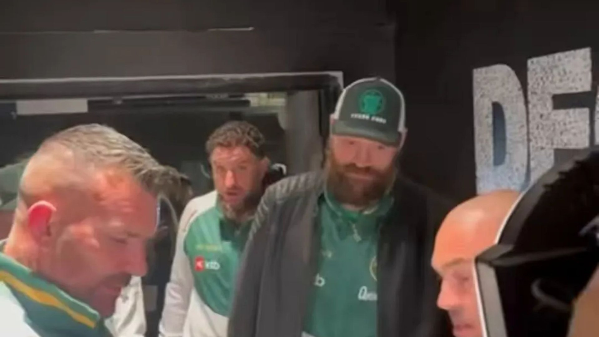 Tyson Fury arrives for Oleksandr Usyk fight with 'gross violation' as he refuses to cave to champion's demand