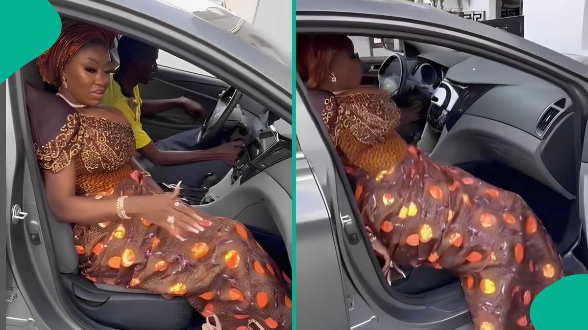 Video of Woman Struggling To Enter Car In Her Tight Corset Dress Trends: "Suffocating on Her Behalf"