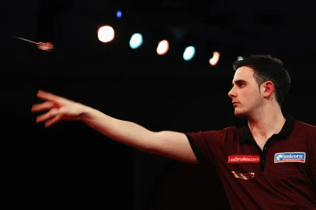 Joe beat Phil Taylor as a fresh-faced youngster in 2010