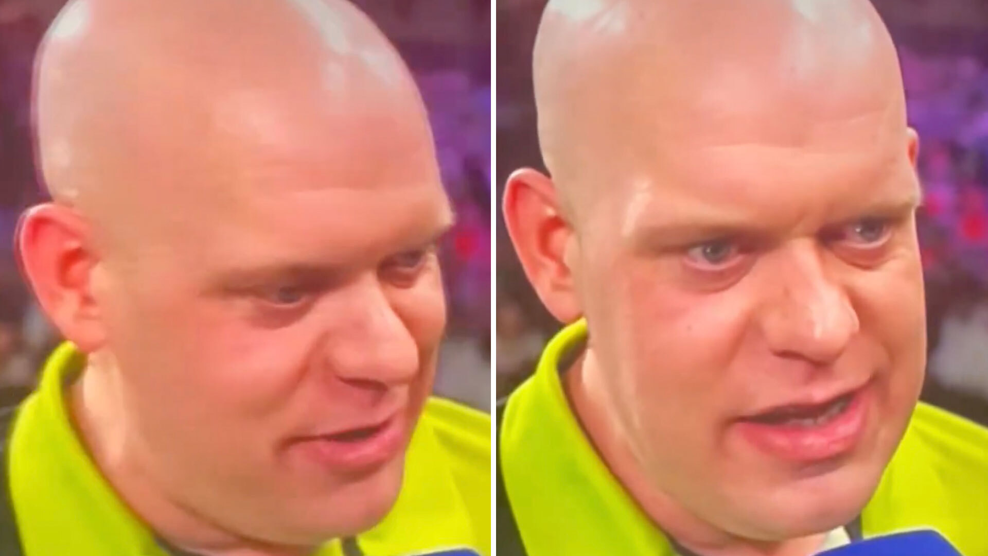 Sky Sports forced to apologise for second time in 24 hours as Van Gerwen makes ANOTHER X-rated comment on live TV