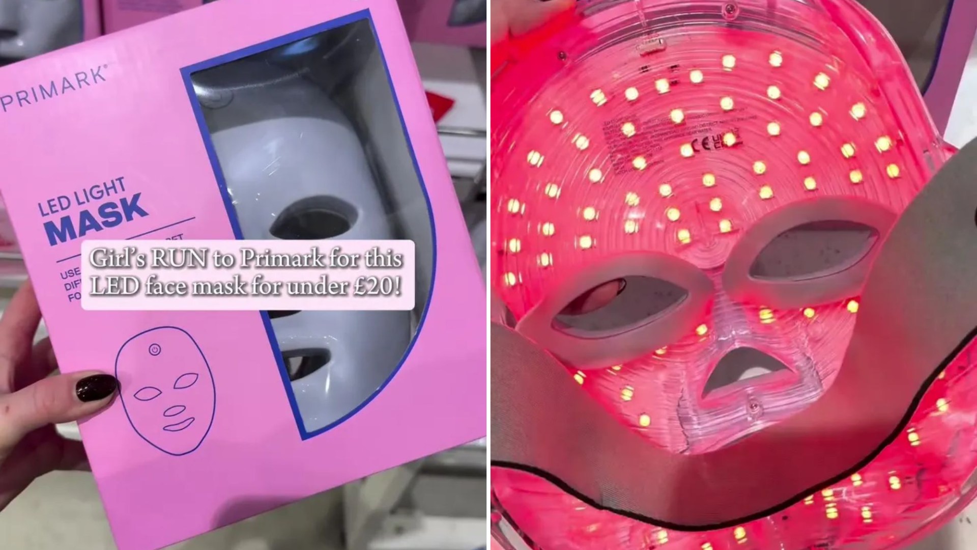 Skincare fans are racing to Primark to snap up luxury LED mask for a bargain price