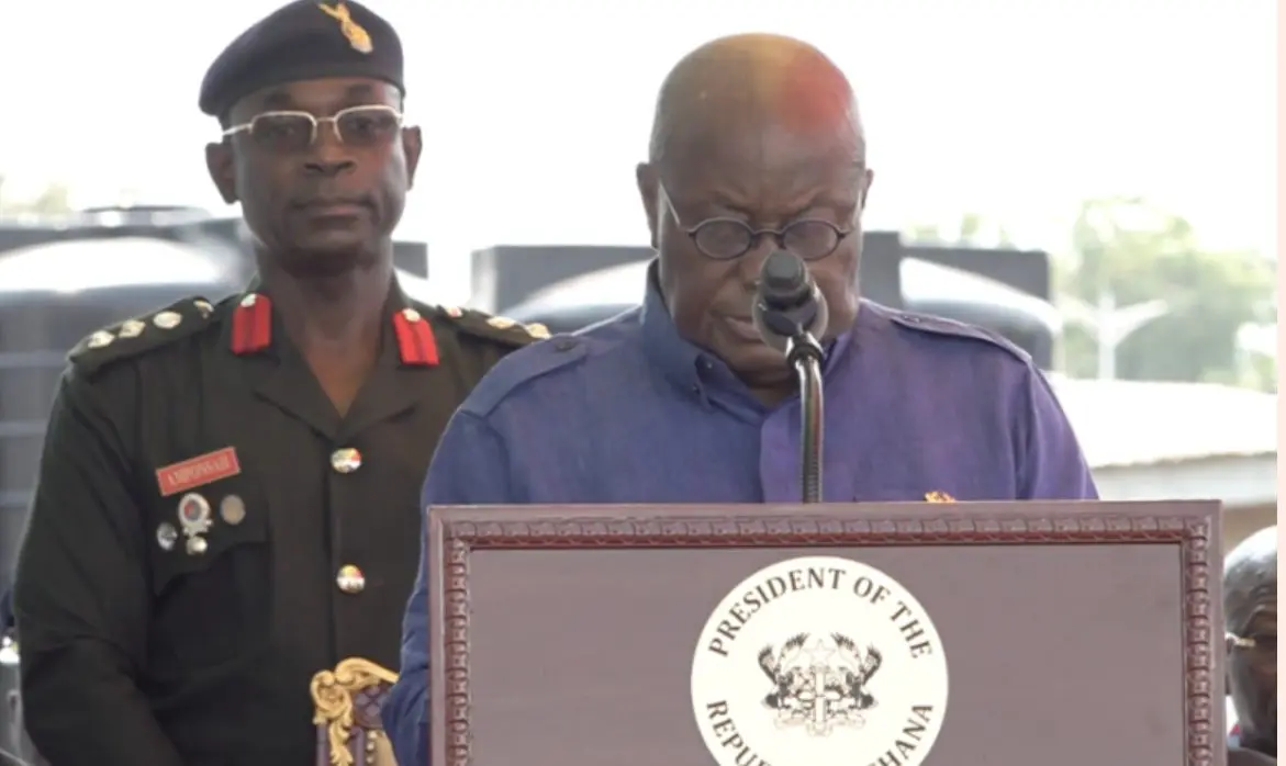 ADC to Ghana President Akufo-Addo slumped on live broadcast