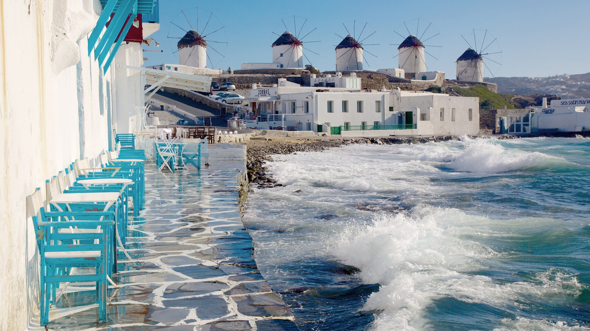 I found the quieter side of Mykonos with private beaches and celeb-like luxury - just watch the drinks bill