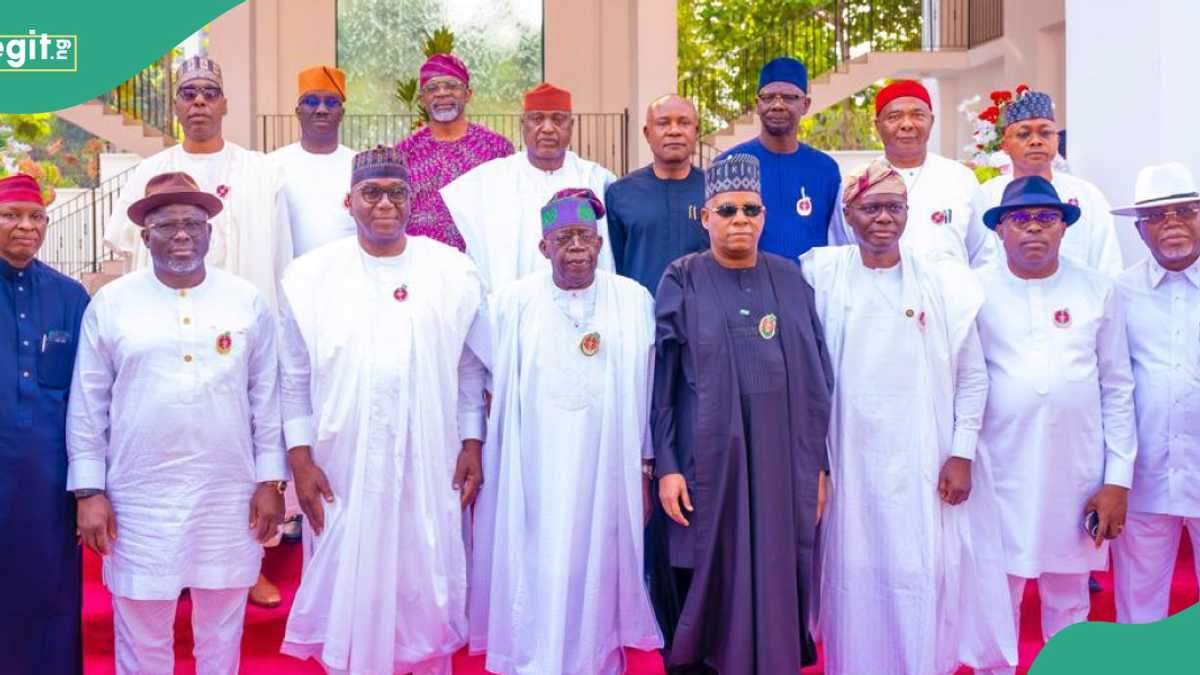 Nigerian Governors, Shettima Meet Tinubu in Lagos, Details Emerge