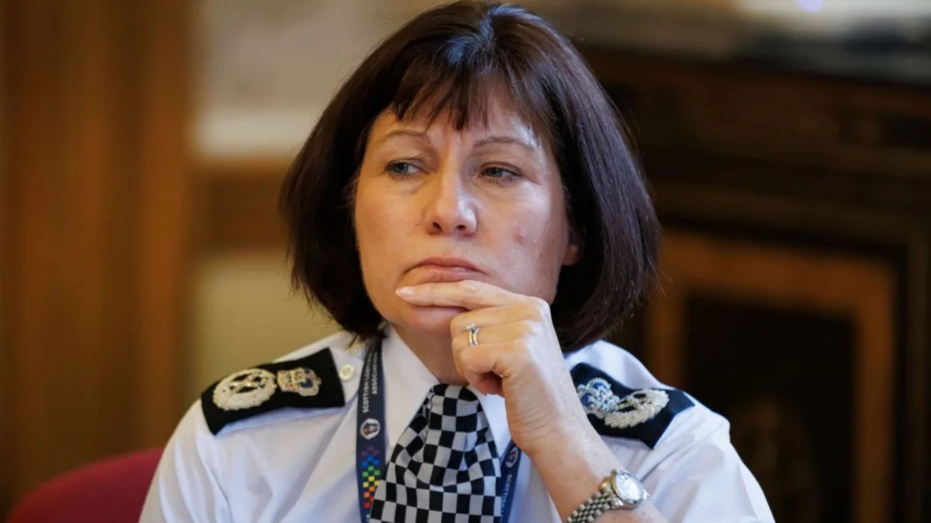 Scotland's chief constable Jo Farrell visited just 15 per cent of police stations since 2023