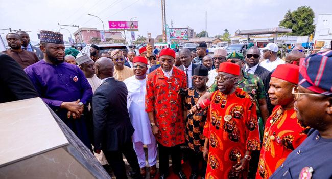 Tinubu vows to complete PH-Maiduguri rail line