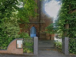 Child, 4, 'snatched by man who stormed into church' before cops swoop in after he is 'tackled to the floor' by two women